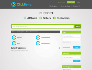 clickbetter.support screenshot