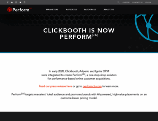 clickbooth.com screenshot