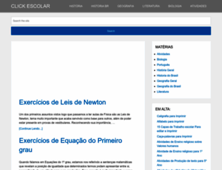 clickescolar.com.br screenshot