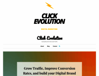 clickevolution.com screenshot