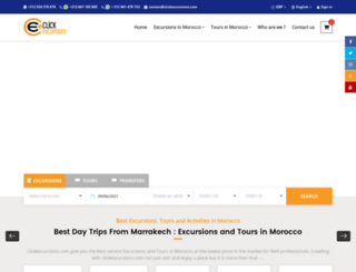 clickexcursions.co.uk screenshot