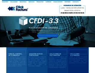 clickfactura.mx screenshot