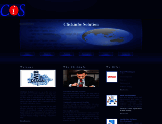 clickinfosolution.com screenshot