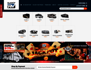 clickitrv.com screenshot