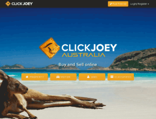 clickjoey.com.au screenshot
