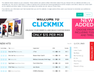clickmix.com screenshot