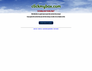 clickmybox.com screenshot