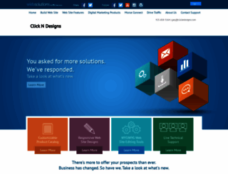 clickndesigns.com screenshot