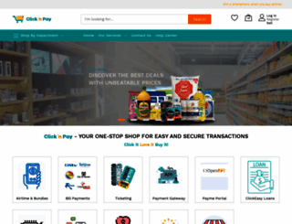 clicknpay.com screenshot
