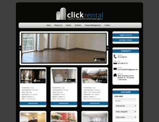 clickrental.ro screenshot