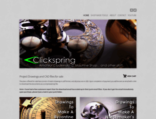 clickspringprojects.com screenshot