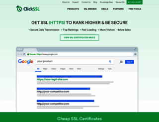 clickssl.net screenshot