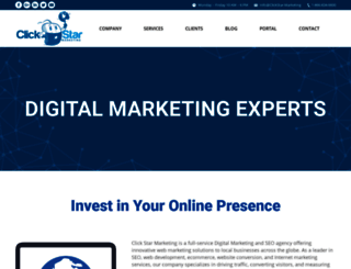 clickstar.marketing screenshot