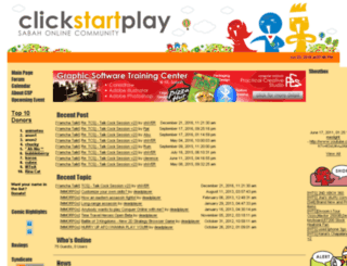 clickstartplay.com screenshot