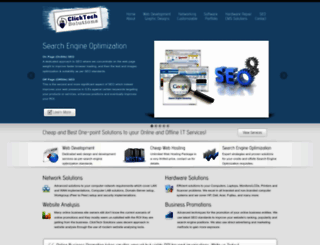 clicktechsolutions.com screenshot