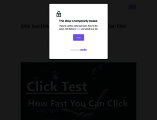 clicktest.podia.com screenshot