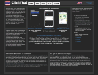 clickthai-online.de screenshot