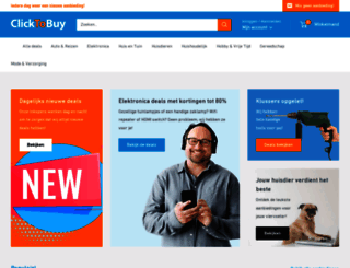 clicktobuy.nl screenshot