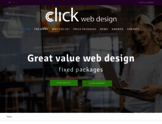 clickwebdesign.co screenshot