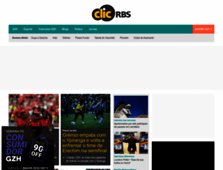 clicrbs.com screenshot