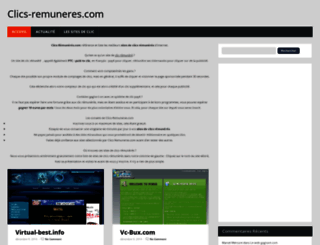 clics-remuneres.com screenshot