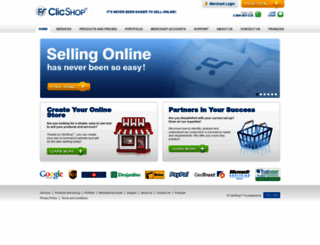 clicshop.com screenshot
