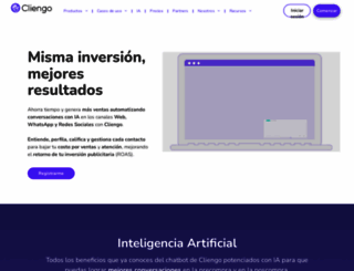 cliengo.com screenshot