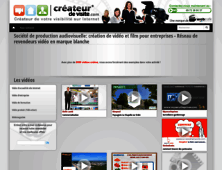 client.createur2visites.com screenshot