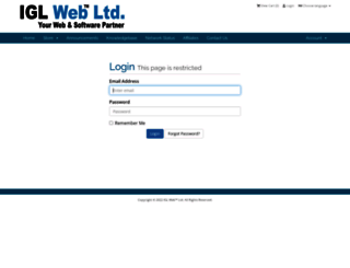 client.iglweb.com screenshot