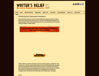 client.writersrelief.com screenshot