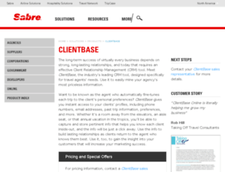 clientbase.com screenshot
