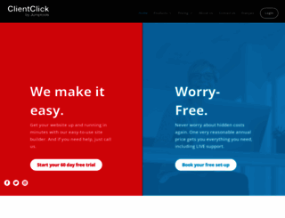 clientclick.com screenshot