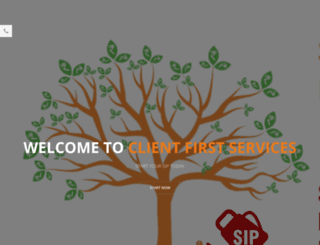 clientfirstservices.in screenshot