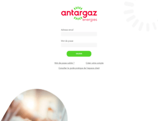 clients.antargaz.fr screenshot