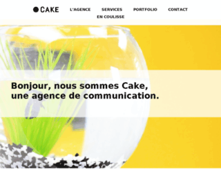clients.cakecommunication.com screenshot