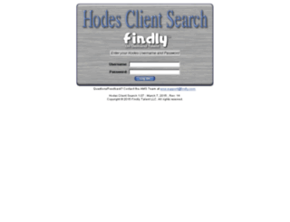 clients.hodes.com screenshot