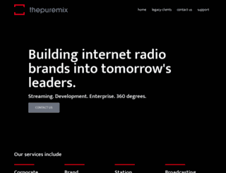 clients.thepuremix.com screenshot
