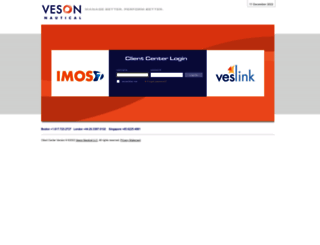 clients.veson.com screenshot