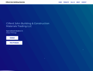 cliffjohnbuildingmaterials.com screenshot
