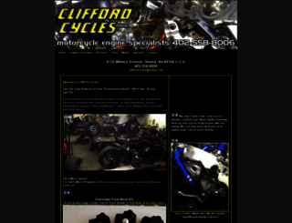 cliffordcycles.com screenshot