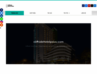 cliffsidehotelpalau.com screenshot