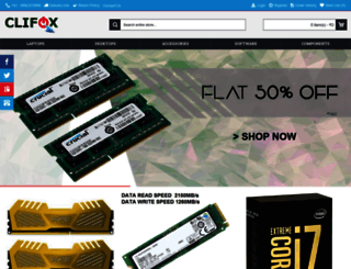 clifox.com screenshot