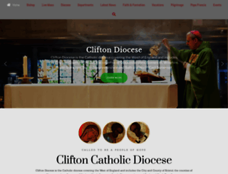 cliftondiocese.com screenshot