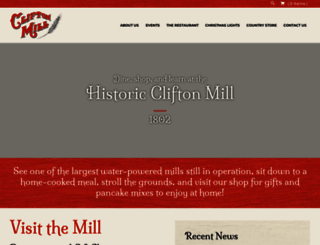 cliftonmill.com screenshot