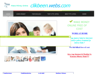 clikbeen.webs.com screenshot