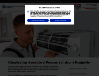 clim34.fr screenshot