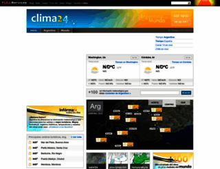 clima24.com screenshot