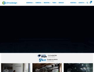 climadesign.com.ar screenshot