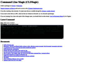climagic.org screenshot