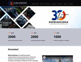 climakomfort.pl screenshot